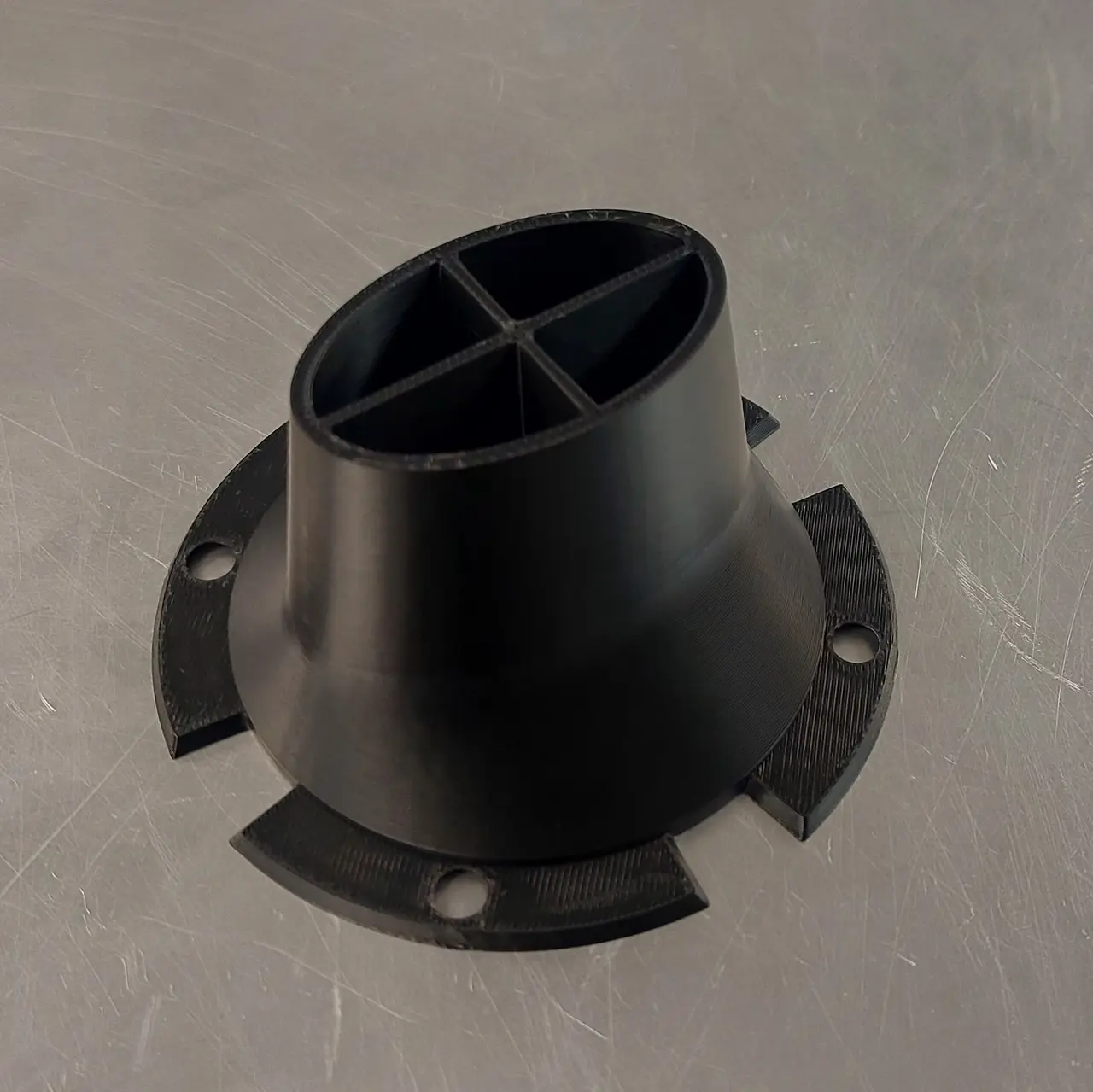 Decorative bathtub foot prototype